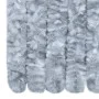 White and gray chenille mosquito net curtain 56x200 cm by , Mosquito nets for windows - Ref: Foro24-315132, Price: 36,48 €, D...