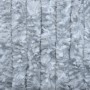 Cortina mosquitera blanco y gris chenilla 56x200 cm