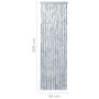 Cortina mosquitera blanco y gris chenilla 56x200 cm de , Mosquiteras para ventanas - Ref: Foro24-315132, Precio: 39,98 €, Des...