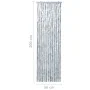 Cortina mosquitera blanco y gris chenilla 56x200 cm de , Mosquiteras para ventanas - Ref: Foro24-315132, Precio: 41,56 €, Des...