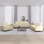 3-teilige Sofagarnitur aus cremefarbenem Stoff von , Sofas - Ref: Foro24-3201868, Preis: 734,93 €, Rabatt: %