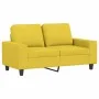 3-piece sofa set light yellow fabric by , Sofas - Ref: Foro24-3201911, Price: 560,71 €, Discount: %