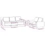 2-piece sofa set taupe gray fabric by , Sofas - Ref: Foro24-3201905, Price: 522,90 €, Discount: %