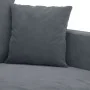 Dark gray velvet 3-piece sofa set with cushions by , Sofas - Ref: Foro24-3201731, Price: 524,12 €, Discount: %