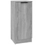 Aparadores 3 piezas madera contrachapada gris Sonoma