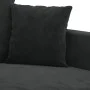 2-piece black velvet sofa set with cushions by , Sofas - Ref: Foro24-3201725, Price: 468,08 €, Discount: %
