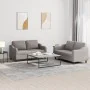 Sofa set with cushions 2 pieces taupe gray fabric by , Sofas - Ref: Foro24-3201809, Price: 408,11 €, Discount: %
