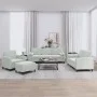 Sofa set with cushions 4 pieces light gray velvet by , Sofas - Ref: Foro24-3201964, Price: 636,67 €, Discount: %