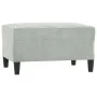 Sofa set with cushions 4 pieces light gray velvet by , Sofas - Ref: Foro24-3201964, Price: 636,67 €, Discount: %