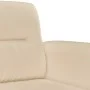 Sofa set with cushions 2 pieces cream microfiber fabric by , Sofas - Ref: Foro24-3202330, Price: 489,15 €, Discount: %