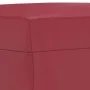 Red synthetic leather 3-piece sofa set with cushions by , Sofas - Ref: Foro24-3202370, Price: 526,48 €, Discount: %