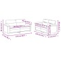 Sofa set with cushions 2 pieces cream microfiber fabric by , Sofas - Ref: Foro24-3202318, Price: 463,83 €, Discount: %