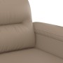 Cappuccino synthetic leather 2-piece sofa set with cushions by , Sofas - Ref: Foro24-3202366, Price: 454,63 €, Discount: %