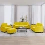 Juego de sofás con cojines 4 piezas terciopelo amarillo de , Sofás - Ref: Foro24-3201970, Precio: 728,95 €, Descuento: %