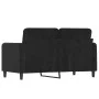 2-seater black velvet sofa 120 cm by , Sofas - Ref: Foro24-359437, Price: 214,84 €, Discount: %