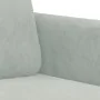 Sofa set with cushions 2 pieces light gray velvet by , Sofas - Ref: Foro24-3202034, Price: 465,57 €, Discount: %
