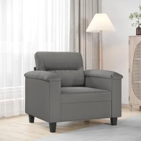 Dark gray microfiber fabric armchair 60 cm by , Sofas - Ref: Foro24-359551, Price: 164,83 €, Discount: %