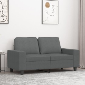 2-Sitzer-Sofa aus dunkelgrauem Stoff, 120 cm von , Sofas - Ref: Foro24-359384, Preis: 244,25 €, Rabatt: %