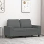 2-seater sofa in dark gray fabric 120 cm by , Sofas - Ref: Foro24-359384, Price: 240,66 €, Discount: %