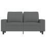 2-seater sofa in dark gray fabric 120 cm by , Sofas - Ref: Foro24-359384, Price: 244,25 €, Discount: %