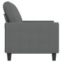 2-seater sofa in dark gray fabric 120 cm by , Sofas - Ref: Foro24-359384, Price: 244,25 €, Discount: %
