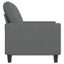 2-seater sofa in dark gray fabric 120 cm by , Sofas - Ref: Foro24-359384, Price: 240,66 €, Discount: %
