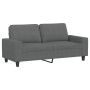 2-Sitzer-Sofa aus dunkelgrauem Stoff, 140 cm von , Sofas - Ref: Foro24-359392, Preis: 294,70 €, Rabatt: %