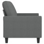 2-Sitzer-Sofa aus dunkelgrauem Stoff, 140 cm von , Sofas - Ref: Foro24-359392, Preis: 294,70 €, Rabatt: %