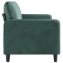 Dunkelgrünes 3-Sitzer-Sofa aus Samt, 180 cm von , Sofas - Ref: Foro24-359454, Preis: 327,47 €, Rabatt: %