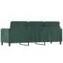 Dunkelgrünes 3-Sitzer-Sofa aus Samt, 180 cm von , Sofas - Ref: Foro24-359454, Preis: 327,47 €, Rabatt: %