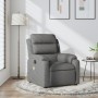 Sillón de masaje reclinable de tela gris oscuro de , Sillones - Ref: Foro24-373475, Precio: 265,63 €