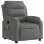 Sillón de masaje reclinable de tela gris oscuro de , Sillones - Ref: Foro24-373475, Precio: 260,76 €, Descuento: %
