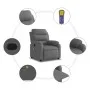 Sillón de masaje reclinable de tela gris oscuro de , Sillones - Ref: Foro24-373475, Precio: 260,76 €, Descuento: %