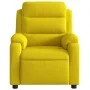 Sillón reclinable terciopelo amarillo de , Sillones - Ref: Foro24-373507, Precio: 219,75 €, Descuento: %