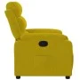 Sillón reclinable terciopelo amarillo de , Sillones - Ref: Foro24-373507, Precio: 219,75 €, Descuento: %