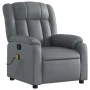 Liegender Massagesessel aus grauem Kunstleder von , Sessel - Ref: Foro24-373570, Preis: 218,59 €, Rabatt: %