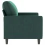 Dunkelgrünes 2-Sitzer-Sofa aus Samt, 120 cm von , Sofas - Ref: Foro24-359191, Preis: 231,88 €, Rabatt: %
