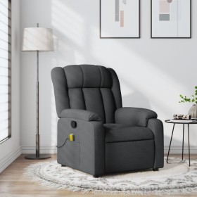Liegender Massagesessel aus dunkelgrauem Stoff von , Sessel - Ref: Foro24-373587, Preis: 222,87 €, Rabatt: %