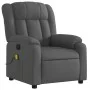 Dark Gray Fabric Reclining Massage Chair by , Armchairs - Ref: Foro24-373587, Price: 220,11 €, Discount: %