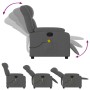 Liegender Massagesessel aus dunkelgrauem Stoff von , Sessel - Ref: Foro24-373587, Preis: 222,87 €, Rabatt: %