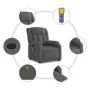 Dark Gray Fabric Reclining Massage Chair by , Armchairs - Ref: Foro24-373587, Price: 220,11 €, Discount: %