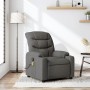 Dark Gray Fabric Reclining Massage Chair by , Armchairs - Ref: Foro24-374157, Price: 303,04 €, Discount: %