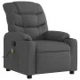 Dark Gray Fabric Reclining Massage Chair by , Armchairs - Ref: Foro24-374157, Price: 294,09 €, Discount: %