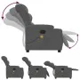 Dark Gray Fabric Reclining Massage Chair by , Armchairs - Ref: Foro24-374157, Price: 294,09 €, Discount: %