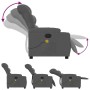 Liegender Massagesessel aus dunkelgrauem Stoff von , Sessel - Ref: Foro24-374157, Preis: 302,90 €, Rabatt: %