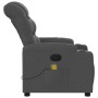 Dark Gray Fabric Reclining Massage Chair by , Armchairs - Ref: Foro24-374157, Price: 303,04 €, Discount: %