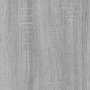 Aparadores 3 piezas madera contrachapada gris Sonoma