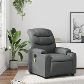 Liegender Massagesessel aus grauem Kunstleder von , Sessel - Ref: Foro24-374143, Preis: 224,64 €, Rabatt: %