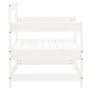 Gartensessel 2 Einheiten aus massivem weißem Kiefernholz von , Modulare Sofas für den Außenbereich - Ref: Foro24-825493, Prei...