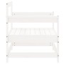 Sillones de jardín 2 unidades madera maciza pino blanco de , Sofás modulares de exterior - Ref: Foro24-825493, Precio: 110,15 €